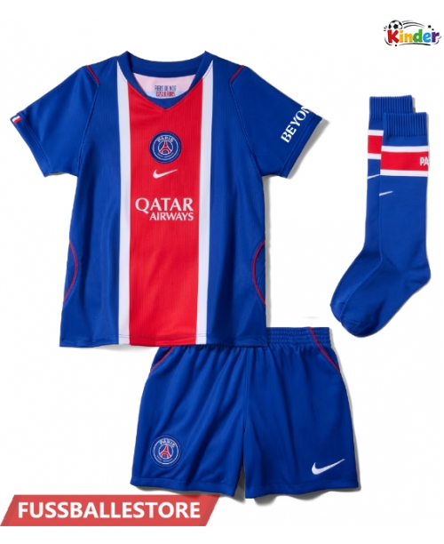 Günstige Paris Saint-Germain Ferran Torres #9 Heimtrikotsatz Kinder 2026-27 Kurzarm (+ Kurze Hosen)